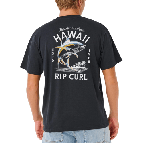 Camiseta Masculina Rip Curl Hawaii Ahi PRETO-0561MTE- -1-